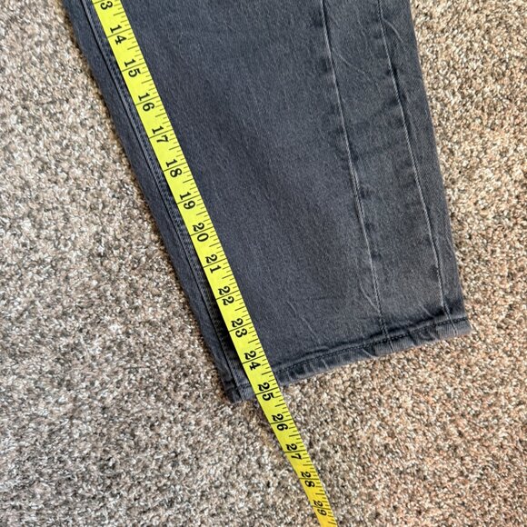 NWT!  Old Navy High-Waisted Barrel Ankle Jeans, Size 6R, Grey Wash - Picture 9 of 10